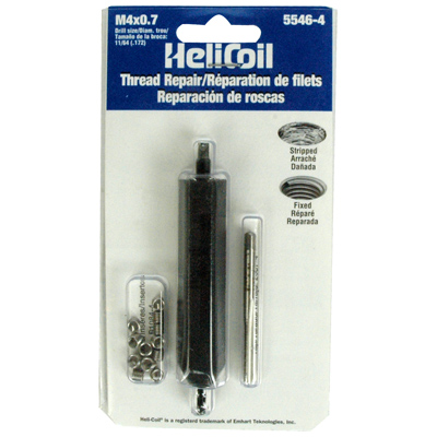 Spark Plug Thread Repair Kit Helicoil 5546-4
