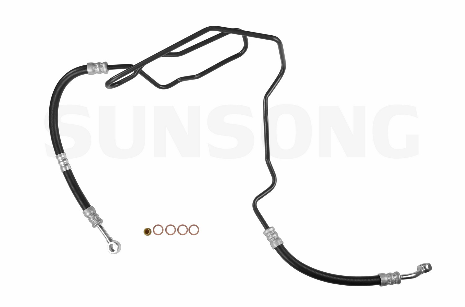 Power Steering Pressure Line Hose Assembly Sunsong 3401145
