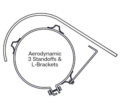 Exhaust Heat Shield Bracket Grand Rock AHS6BRKT