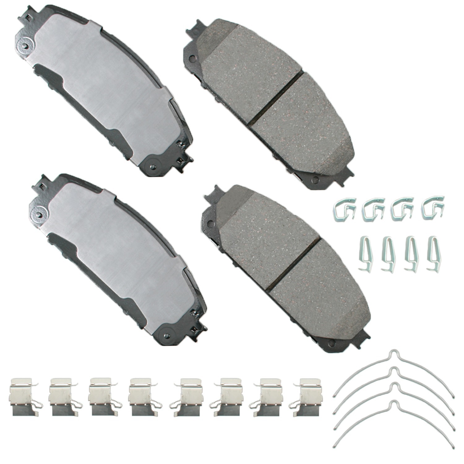 Disc Brake Pad Set Akebono ProACT ACT1843
