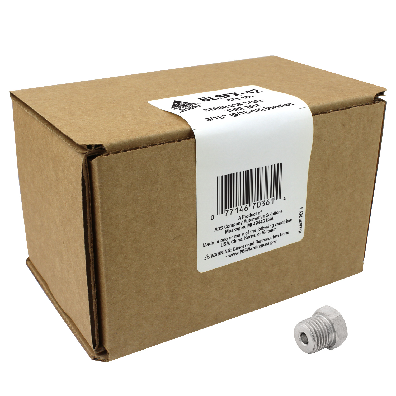 Tube Fitting AGS BLSFX-42