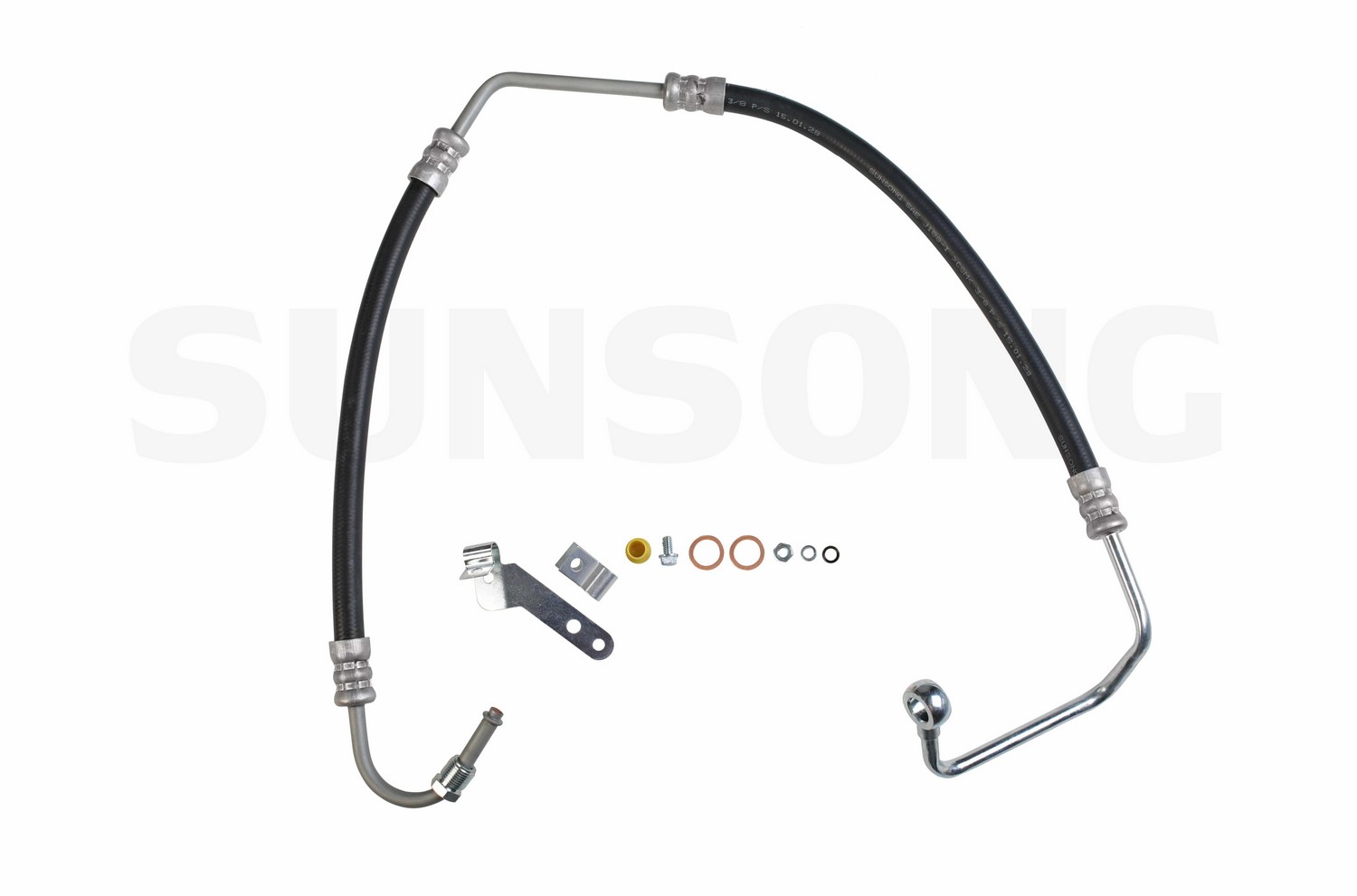 Power Steering Pressure Line Hose Assembly Sunsong 3401830