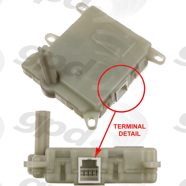 HVAC Air Door Actuator Global Parts Distributors LLC 1711905