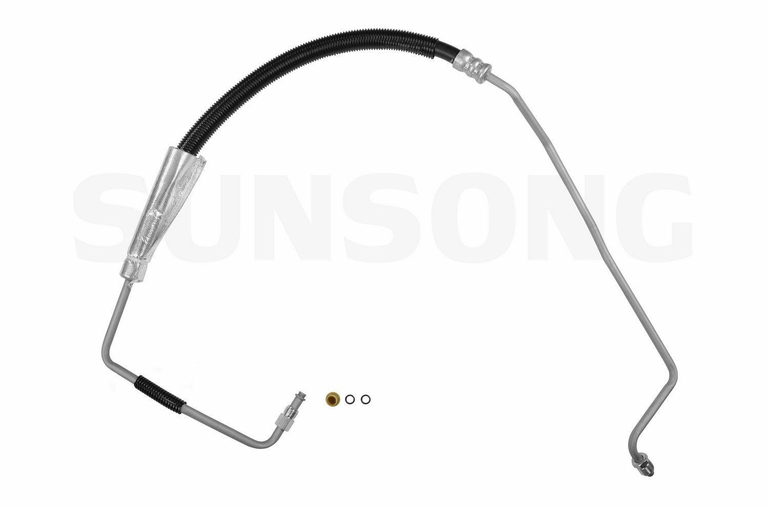 Power Steering Pressure Line Hose Assembly Sunsong 3401266