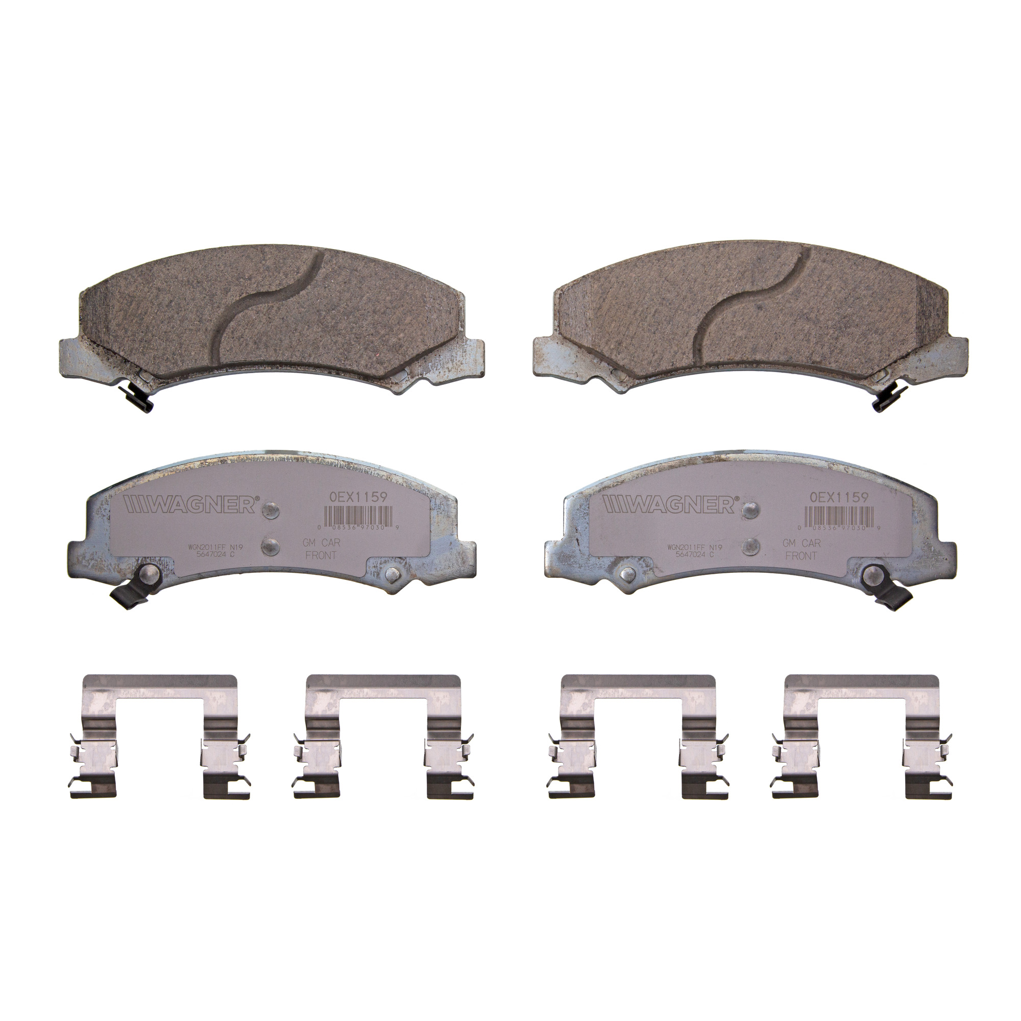 Disc Brake Pad Set Wagner Brake OEX1159