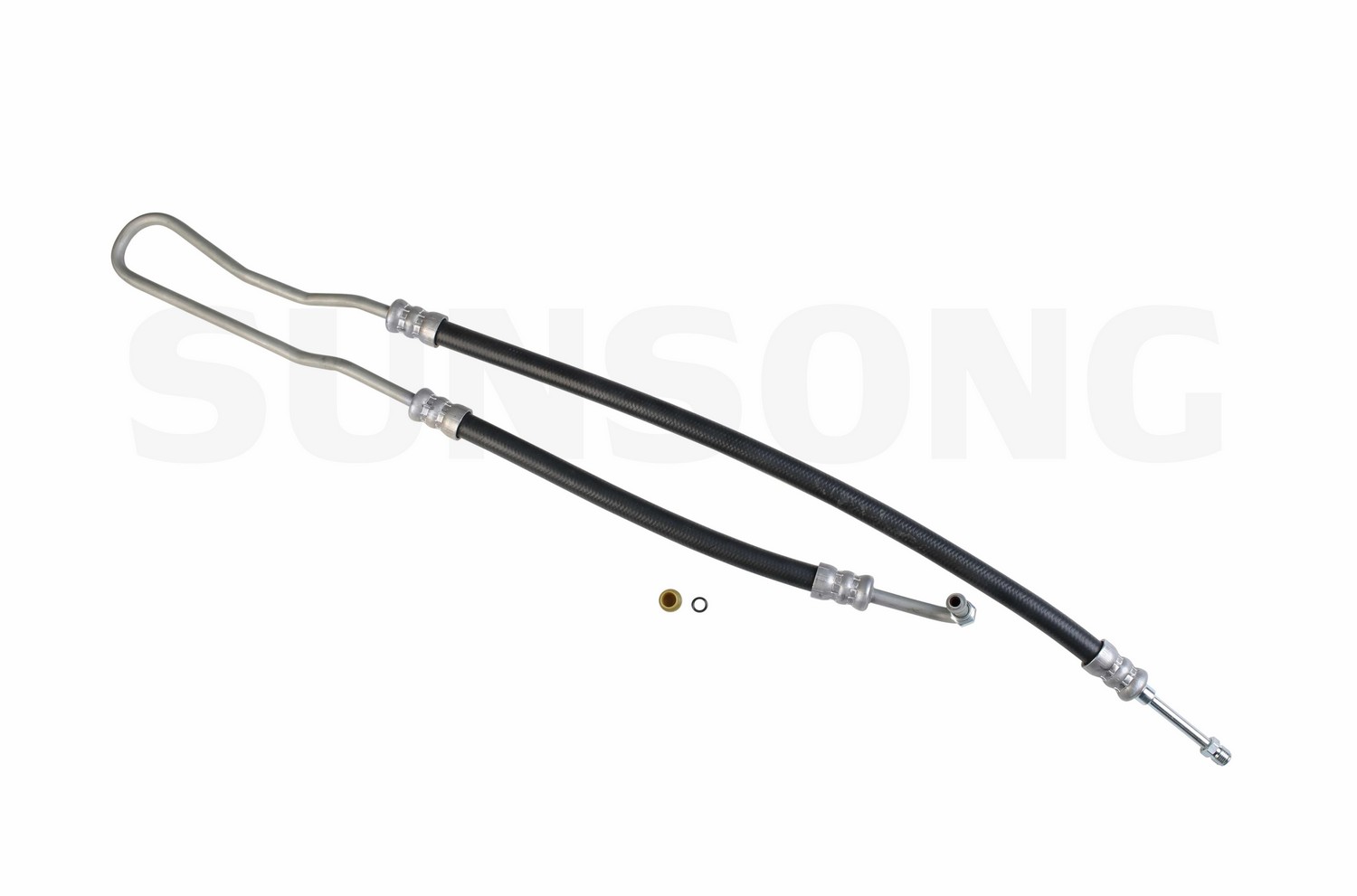 Power Steering Pressure Line Hose Assembly Sunsong 3402004