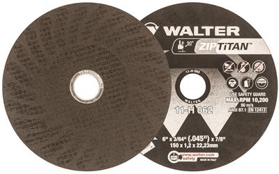 Angle Grinder Cut-Off Wheel Walter Surface Technologies 11H062