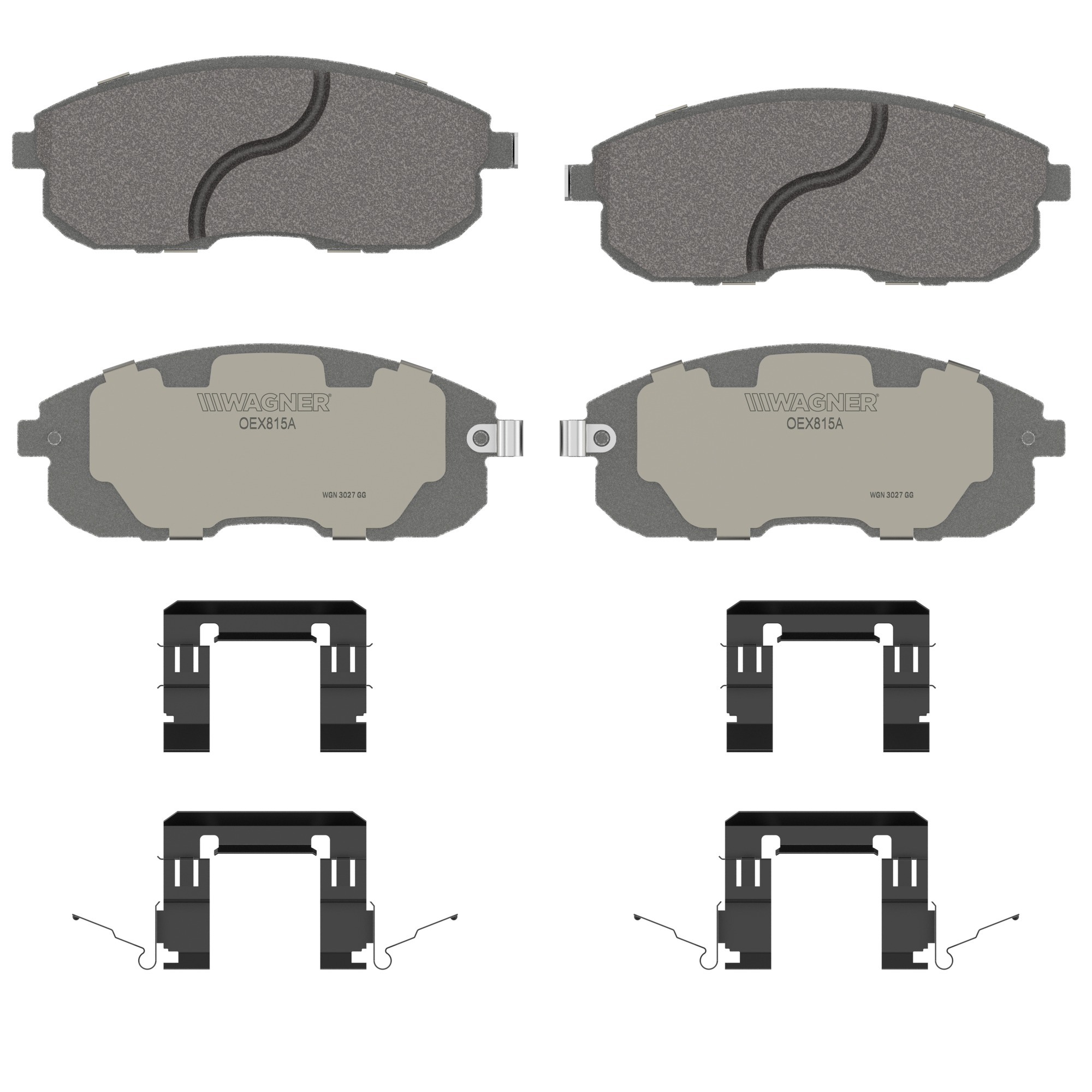 Disc Brake Pad Set Wagner Brake OEX815A