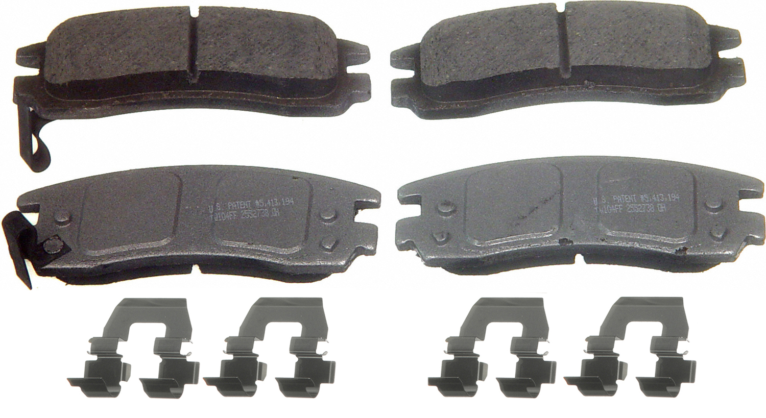 Disc Brake Pad Set Wagner Brake PD698