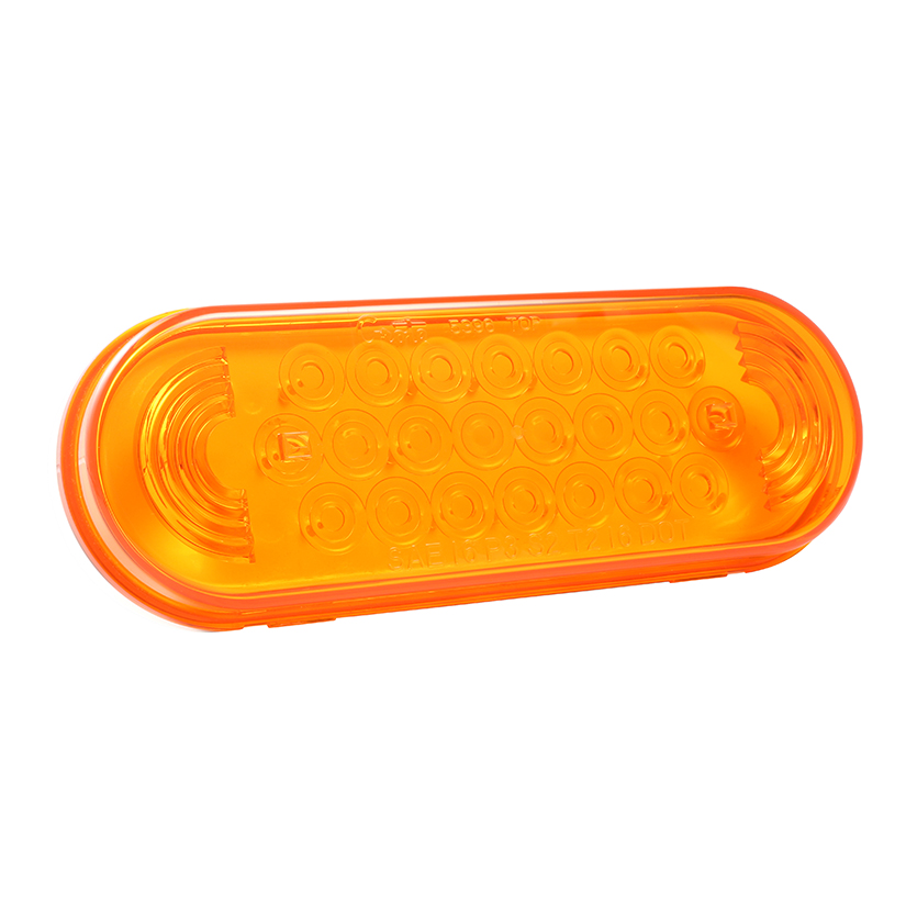Grote | Oval LED Strobe Light, Amber 77363 | Auto Value Parts Stores
