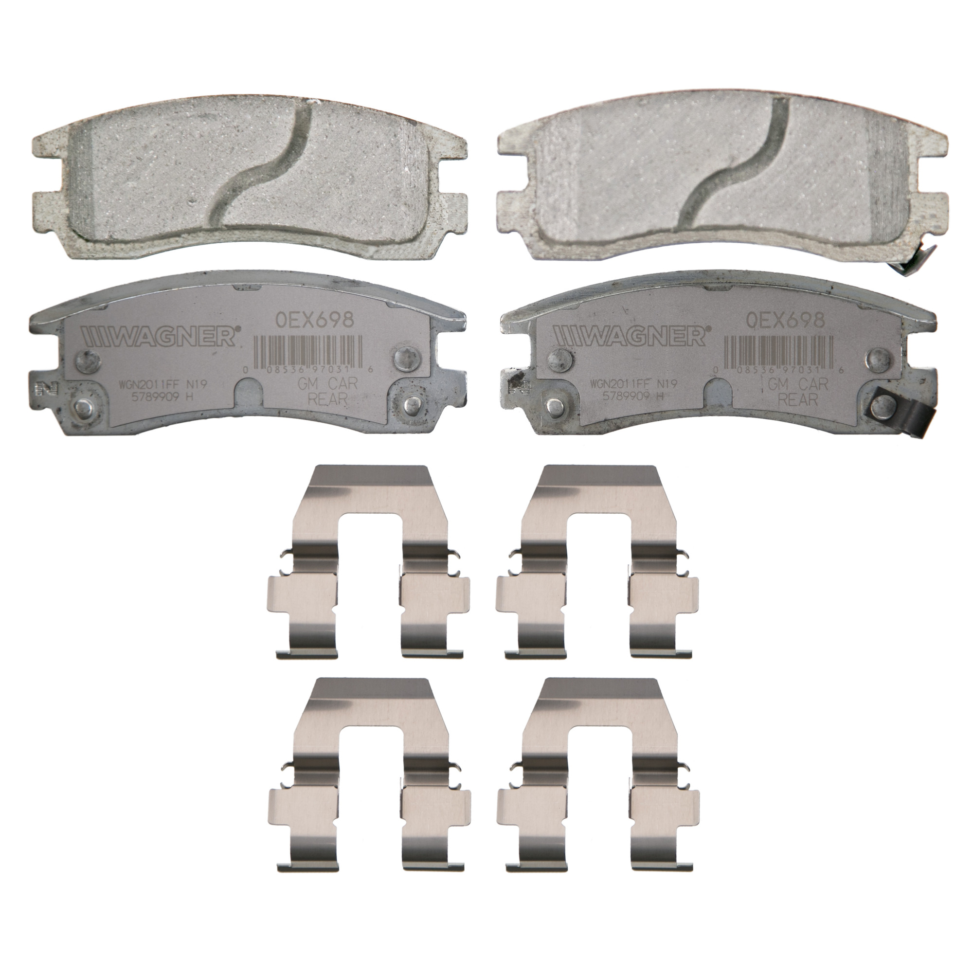 Disc Brake Pad Set Wagner Brake OEX698