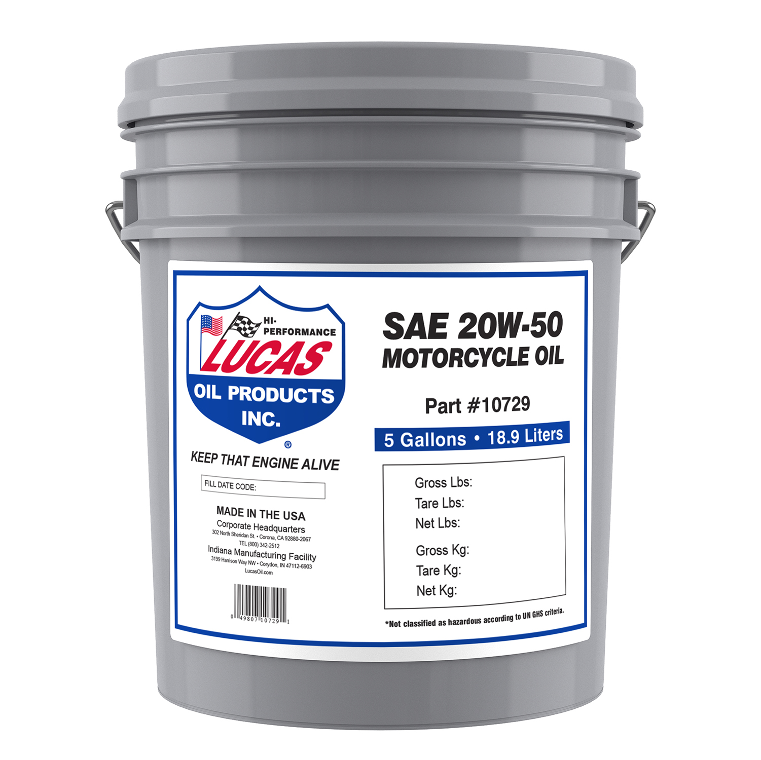 Engine Oil Lucas Oil Products 10729