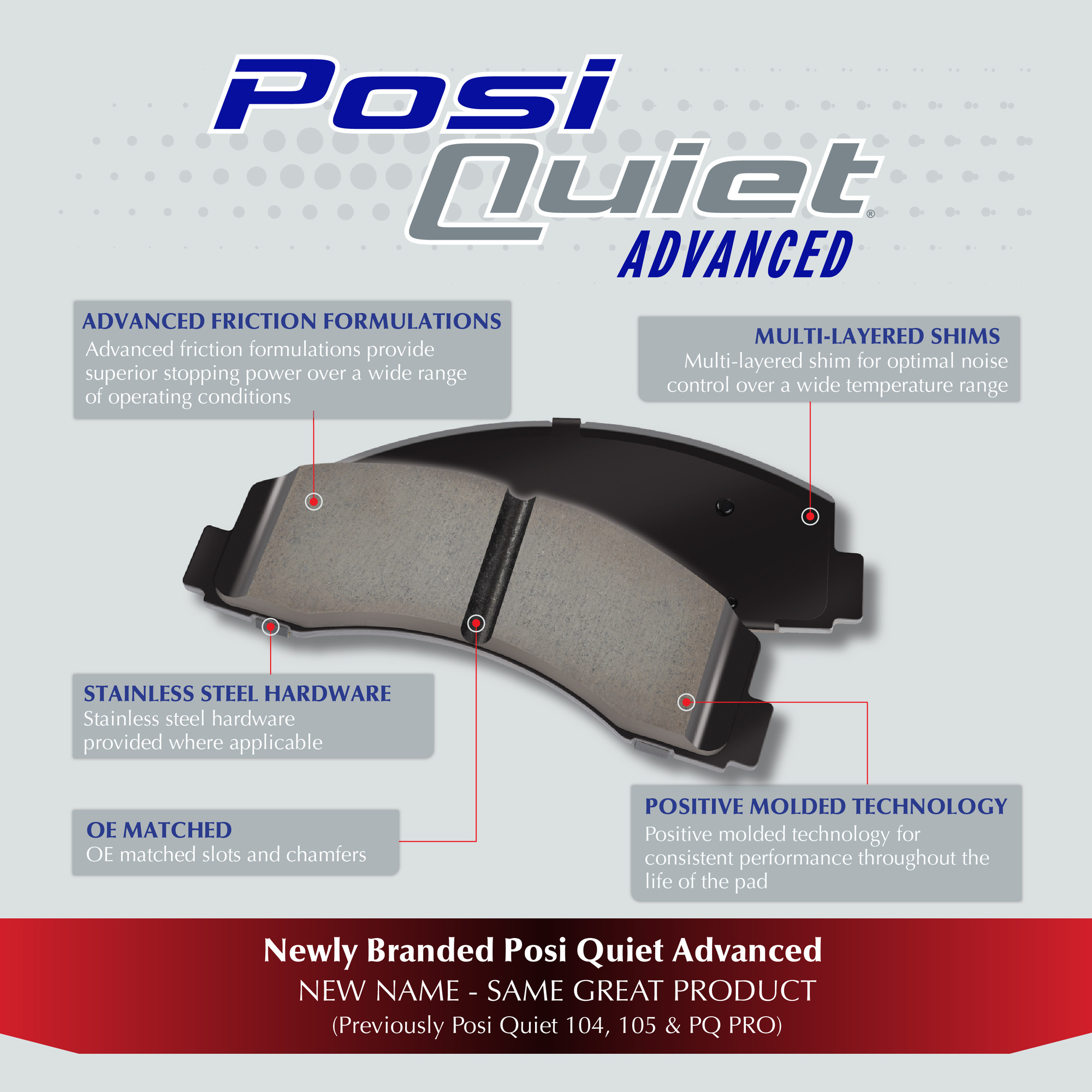 Disc Brake Pad Set Centric Parts 10520450