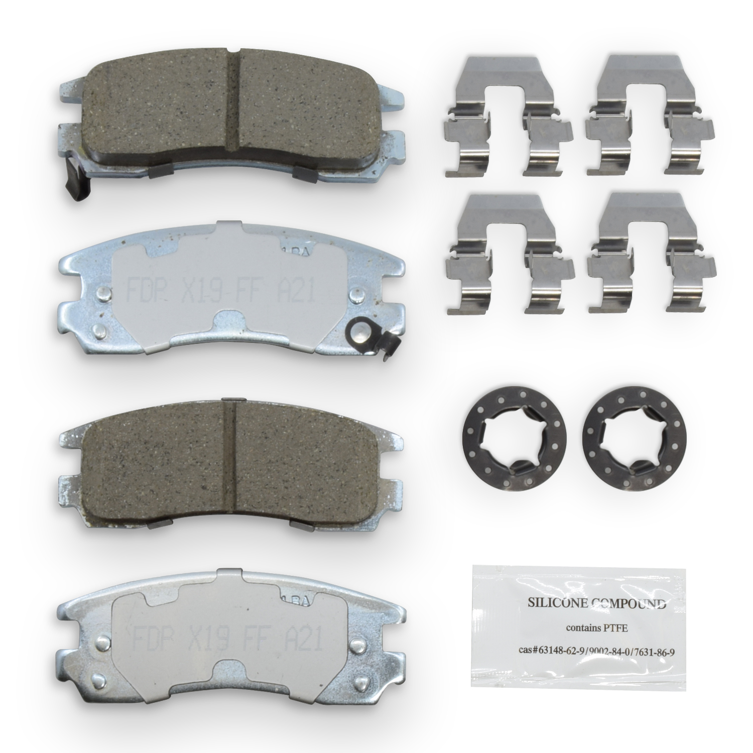 Disc Brake Pad Set NRS Brakes NC698
