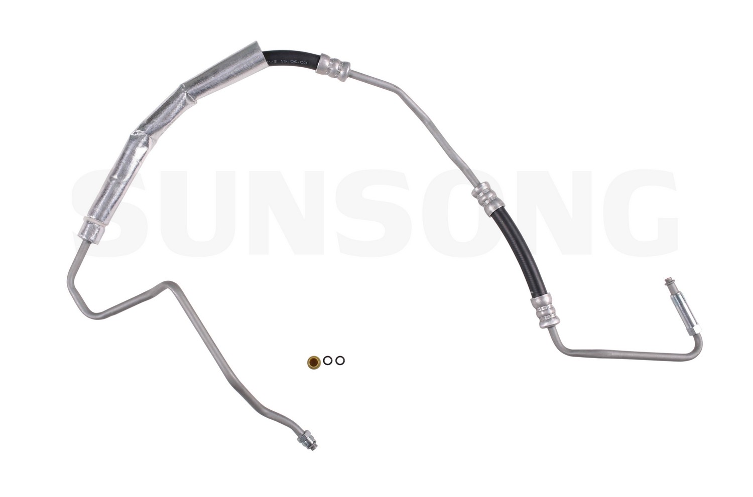 Power Steering Pressure Line Hose Assembly Sunsong 3402539