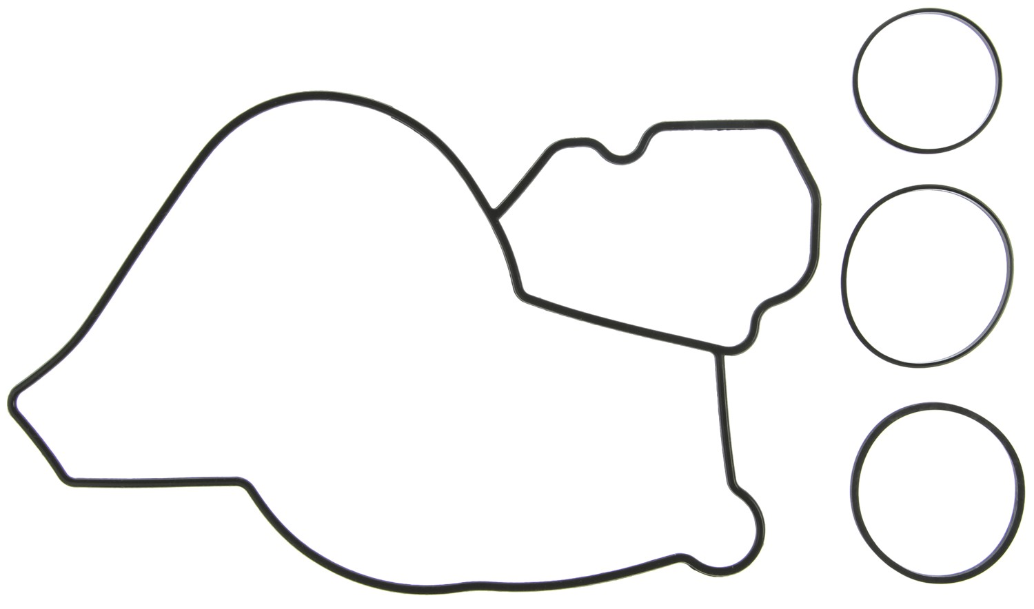 Engine Water Pump Mounting Gasket MAHLE GS33840