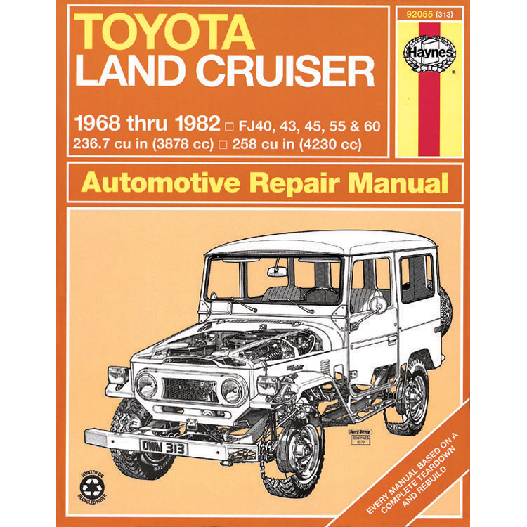 Technical Specification Book Haynes 92055