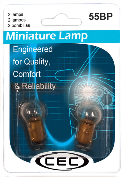 Multi-Purpose Light Bulb CEC Industries 55BP