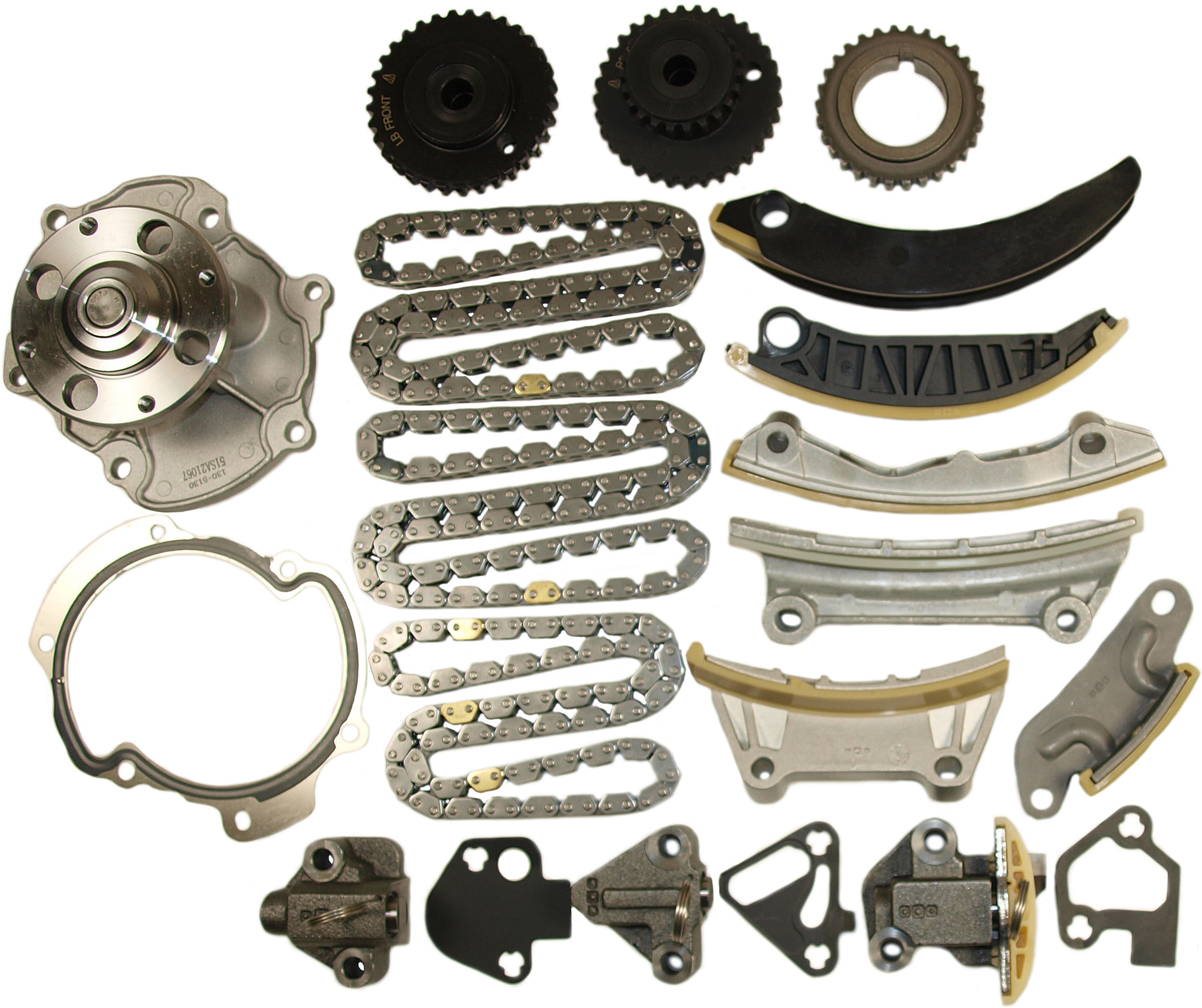 Engine Timing Chain Kit with Water Pump Cloyes 9-0753SWP