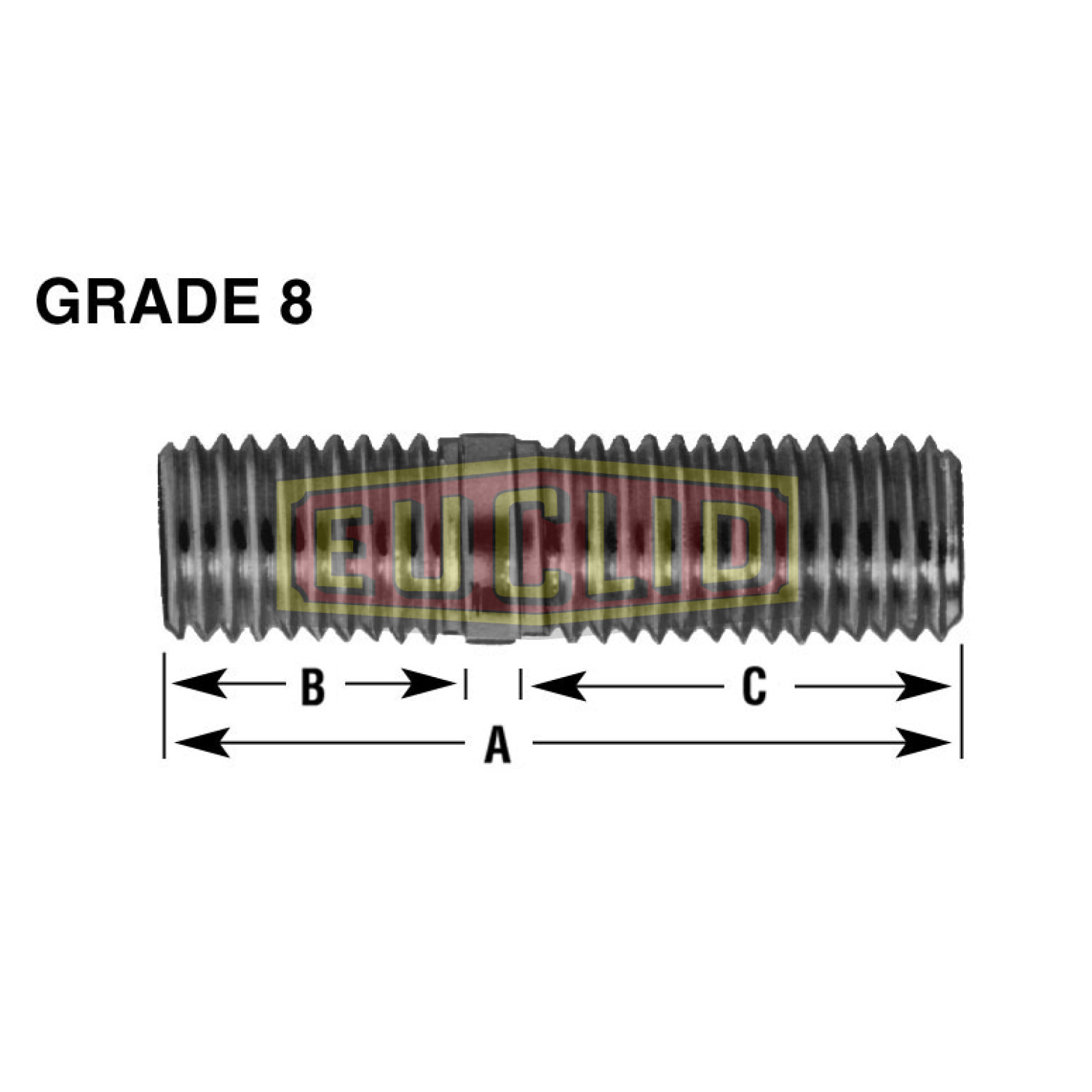 Wheel Stud and Lug Nut Kit Euclid E-5706