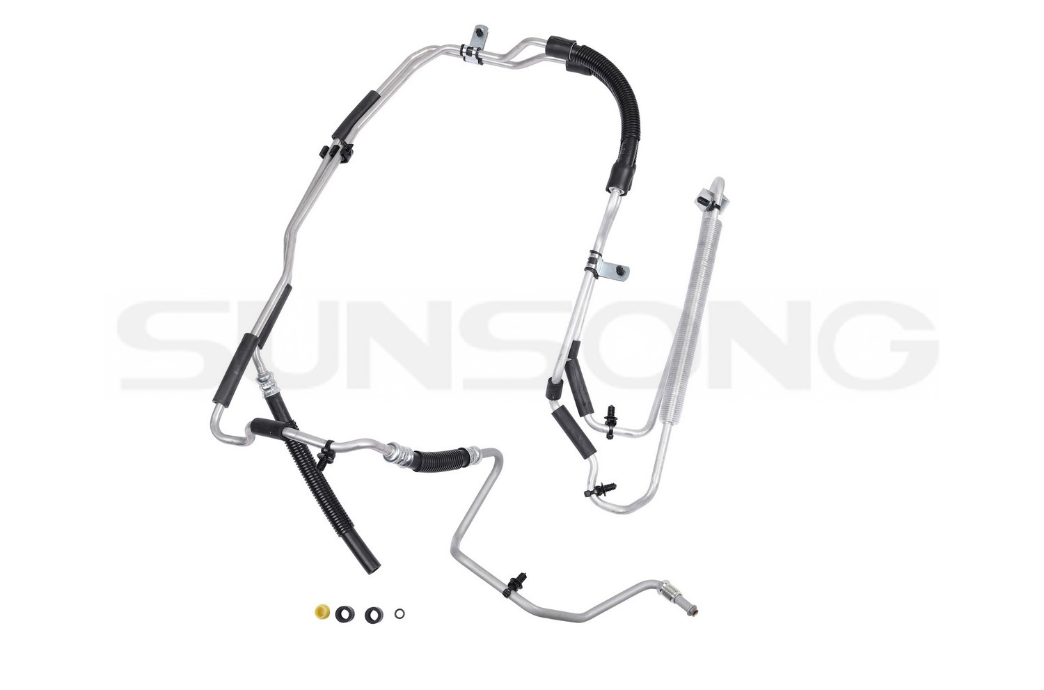 Power Steering Return Line Hose Assembly Sunsong 3404840