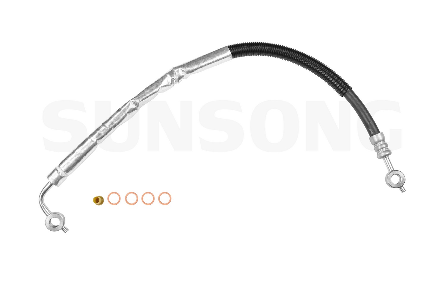 Power Steering Pressure Line Hose Assembly Sunsong 3401592