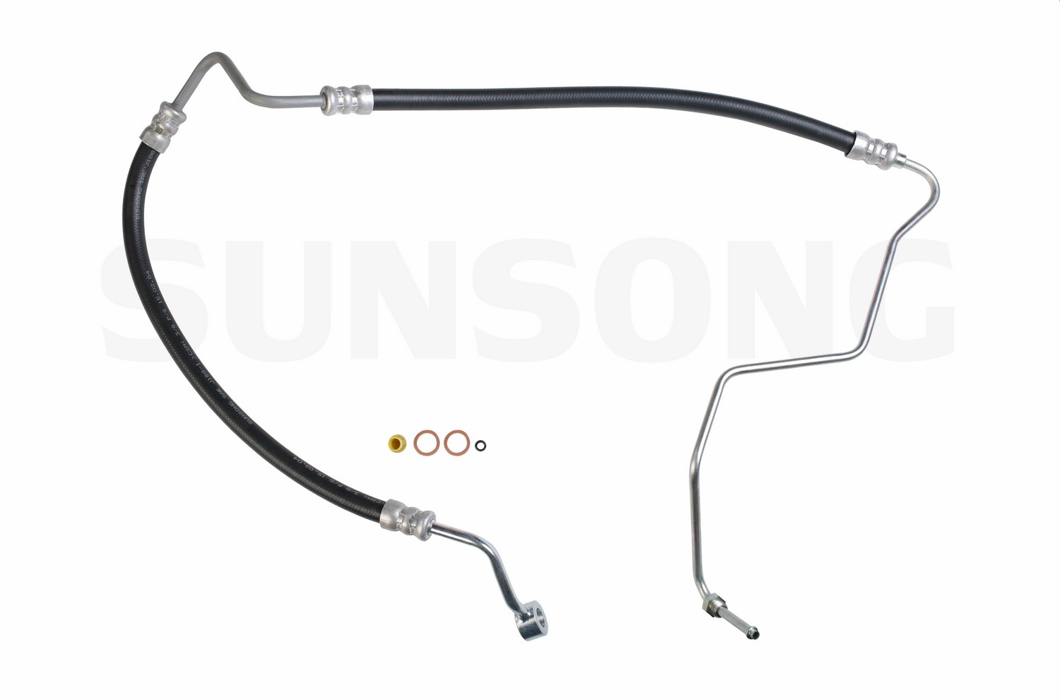 Power Steering Pressure Line Hose Assembly Sunsong 3401358