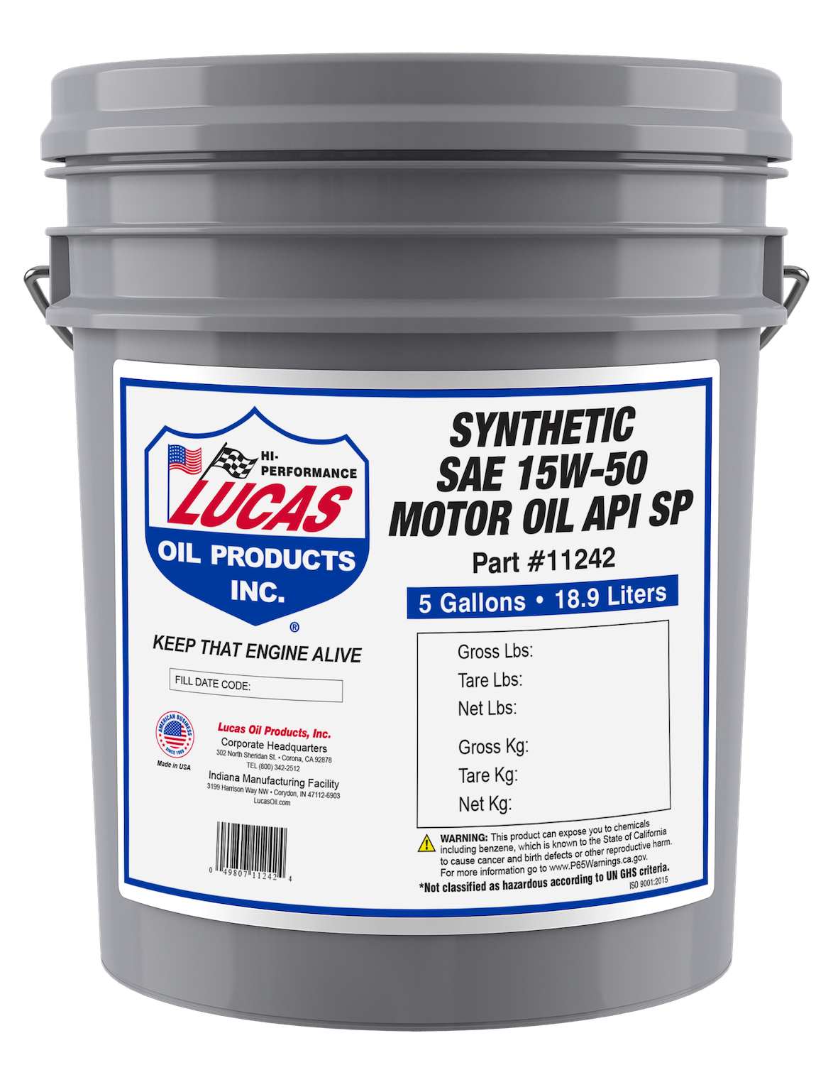 Engine Oil Lucas Oil Products 11242