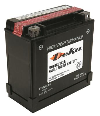 Vehicle Battery Deka YTX20HLBSFP