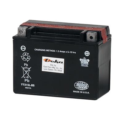 Vehicle Battery Deka YTX15LBSFP