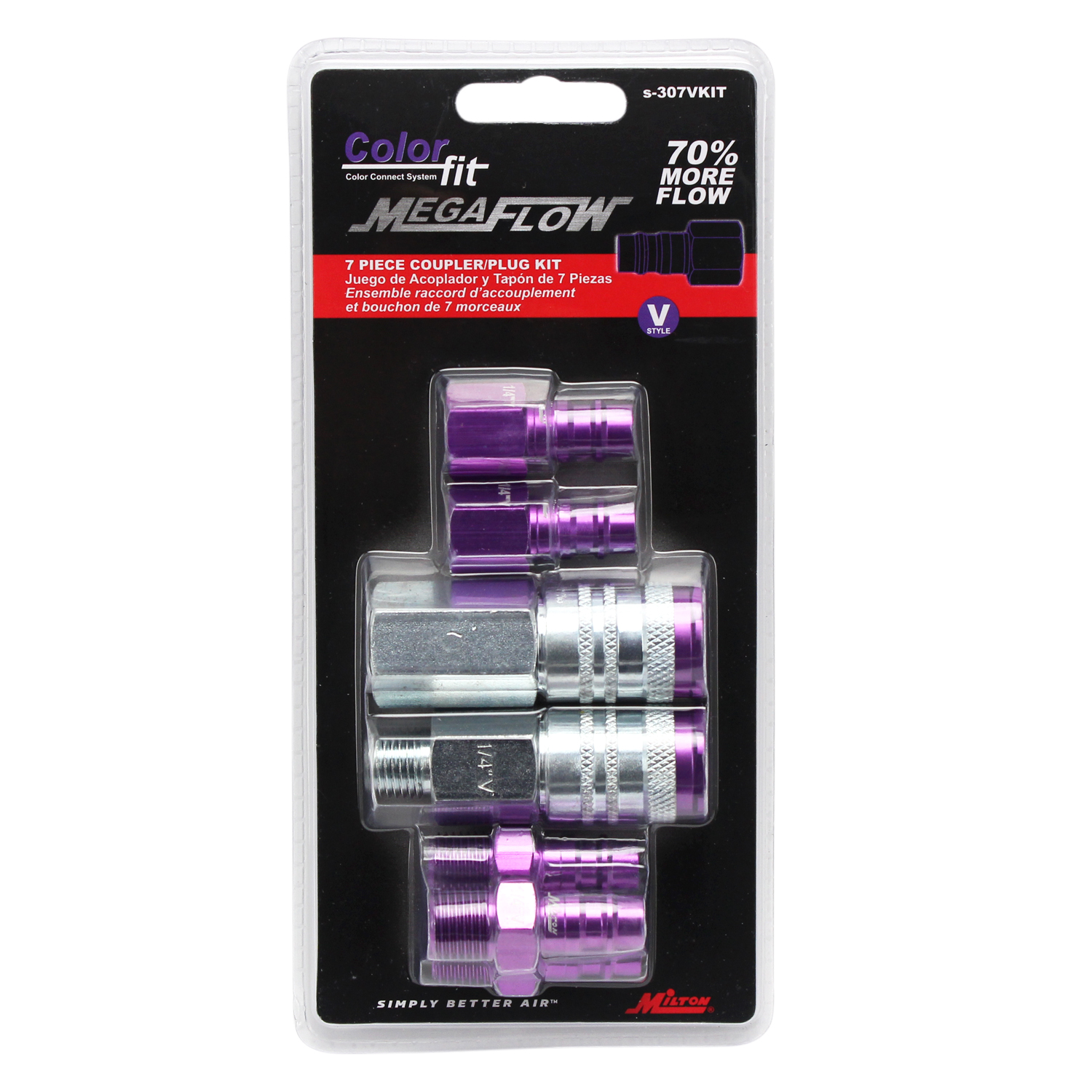 Air Tool Coupler Milton S-307VKIT