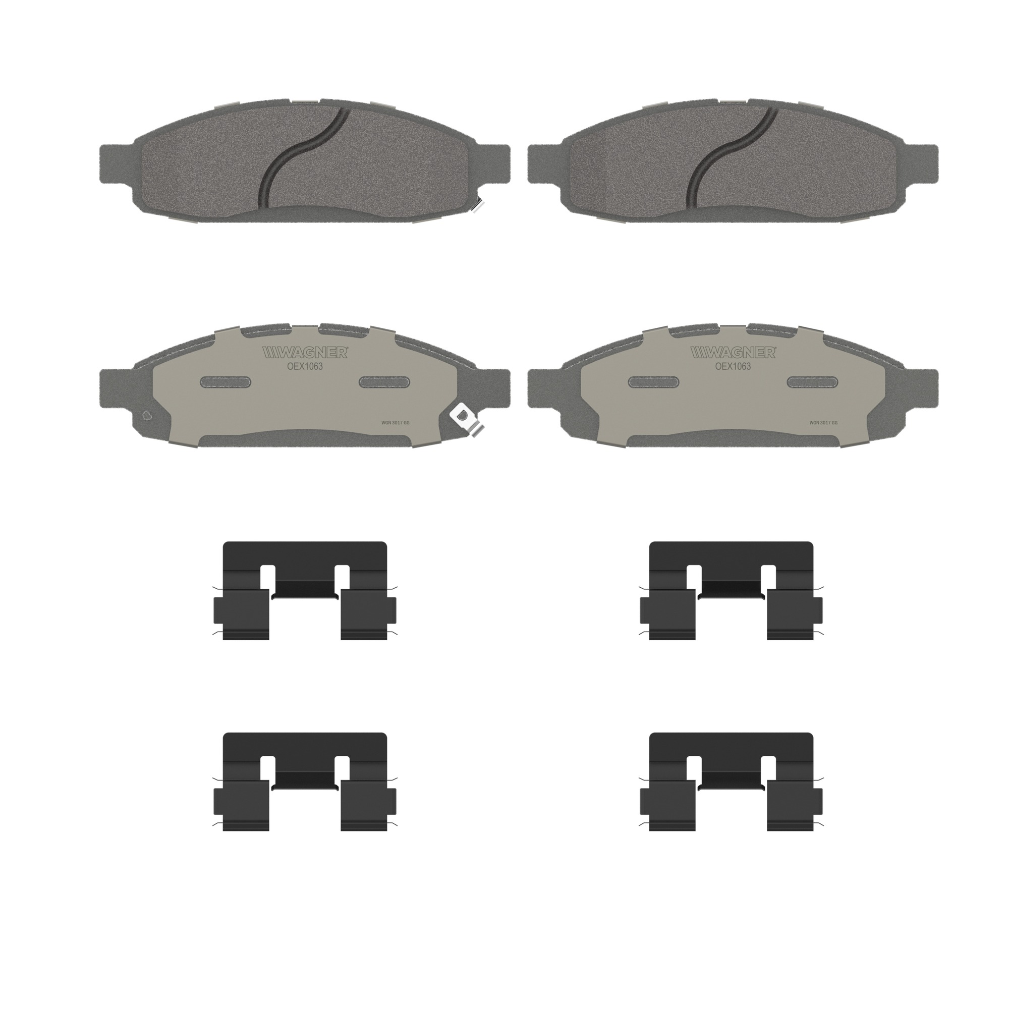 Disc Brake Pad Set Wagner Brake OEX1063