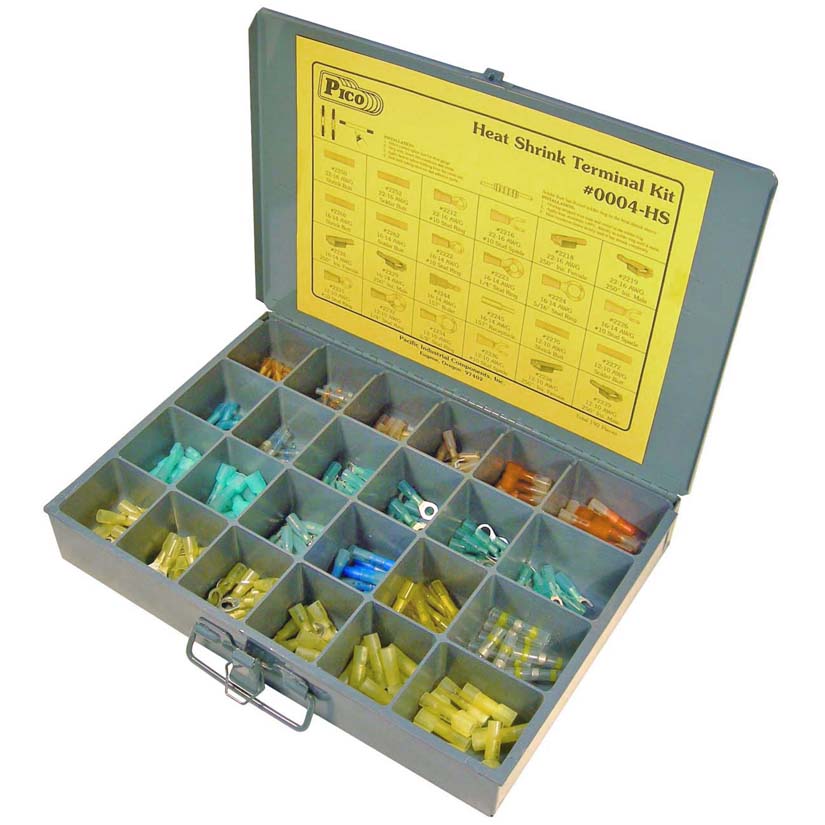 Pico | Heat seal terminals in metal kit 0004-HS | Arnold Motor Supply