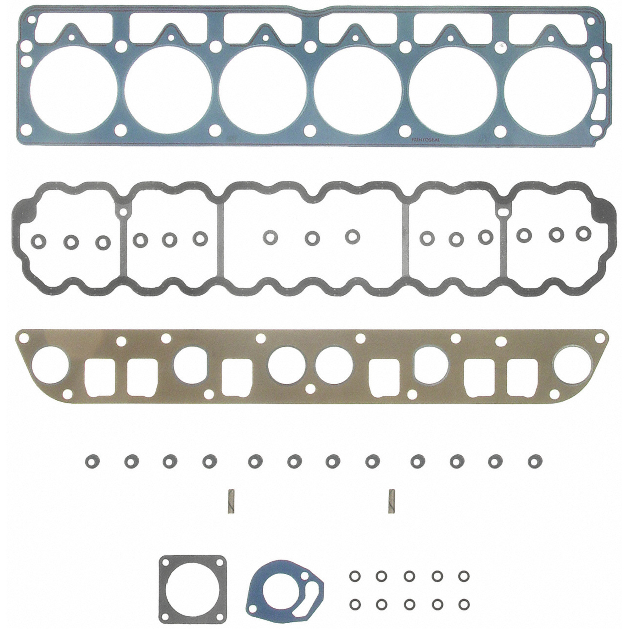 フェルプロHS 9644 pt 3円柱ヘッドガスケットセット FEL PRO HS 9644 PT 3 Head Gasket S 並行輸入品 Engine Cylinder Head Gasket Set