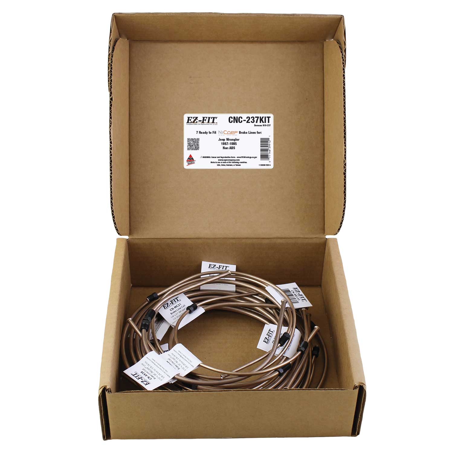 Brake Hydraulic Line Kit AGS CNC-237KIT