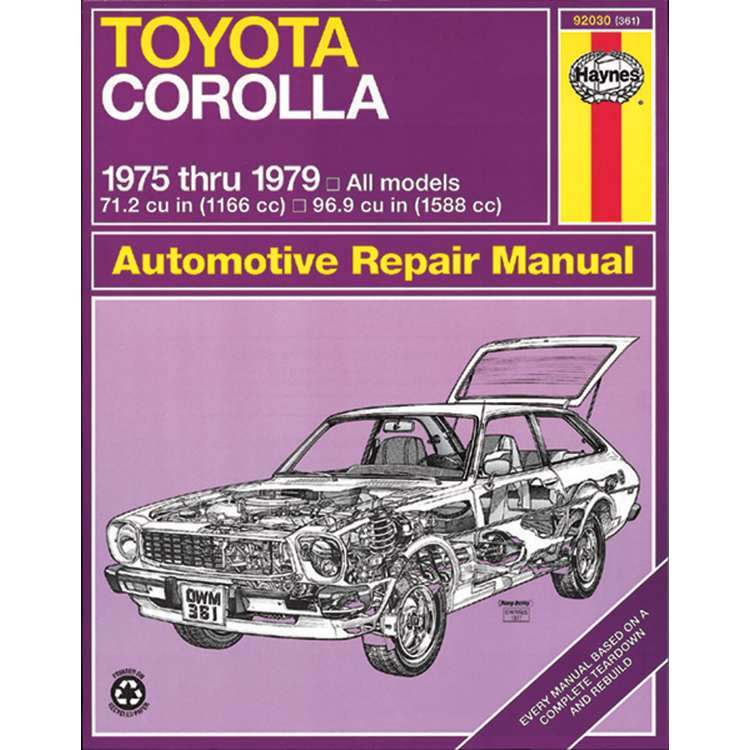 Technical Specification Book Haynes 92030