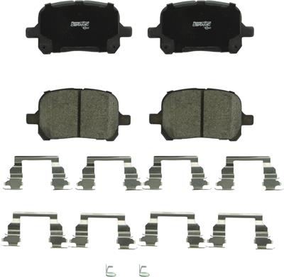 Disc Brake Pad Set Perfect Stop PC707