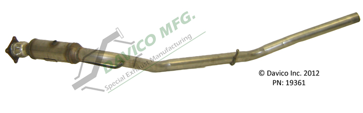 Catalytic Converter Davico Mfg 19361