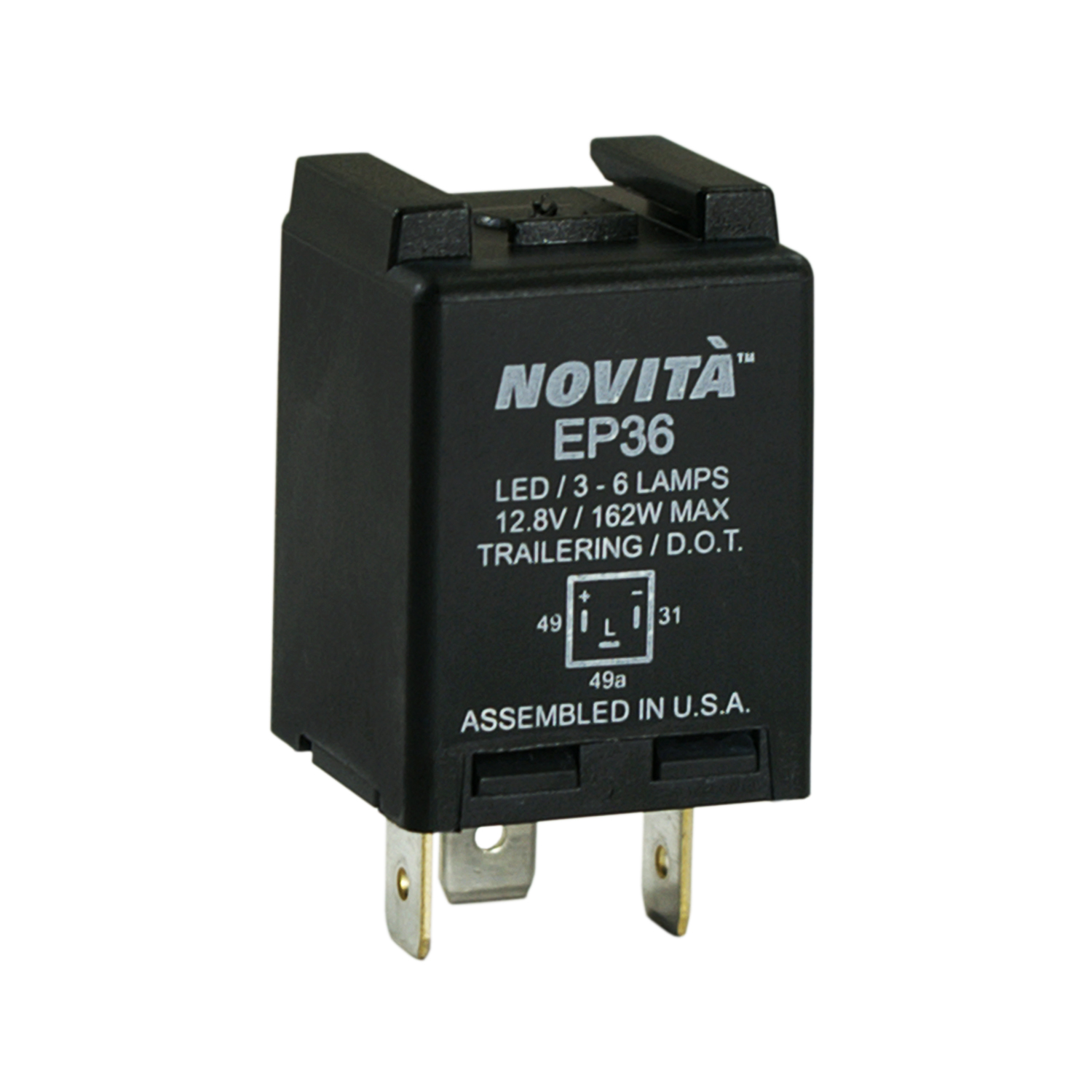 Hazard Warning and Turn Signal Flasher Novita EP36
