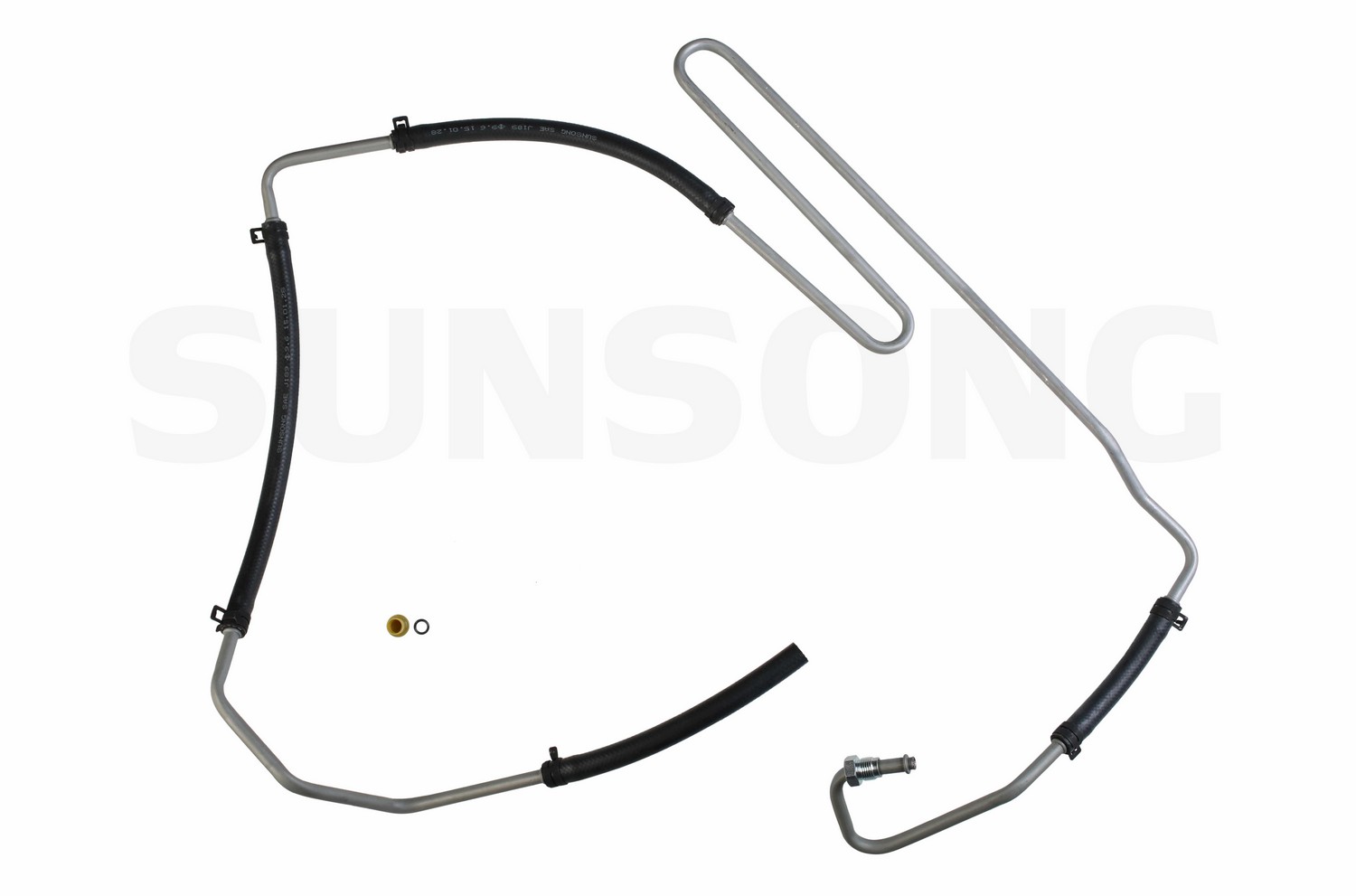 Power Steering Return Line Hose Assembly Sunsong 3402335