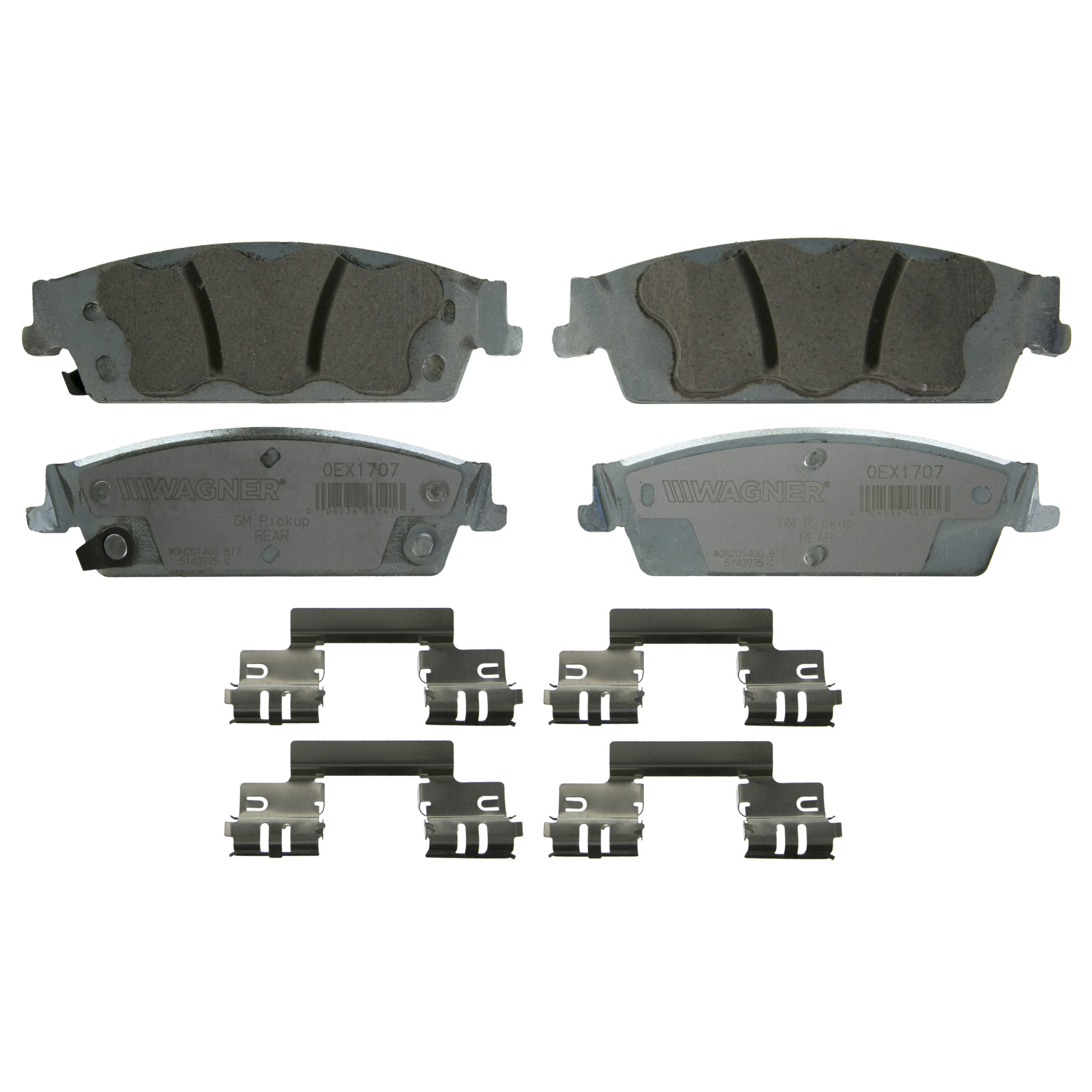Disc Brake Pad Set Wagner Brake OEX1707