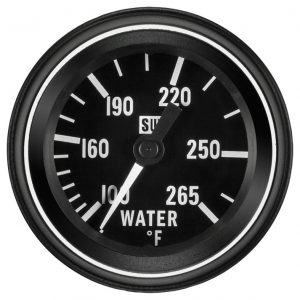Engine Coolant Temperature Gauge Stewart Warner 284B-144