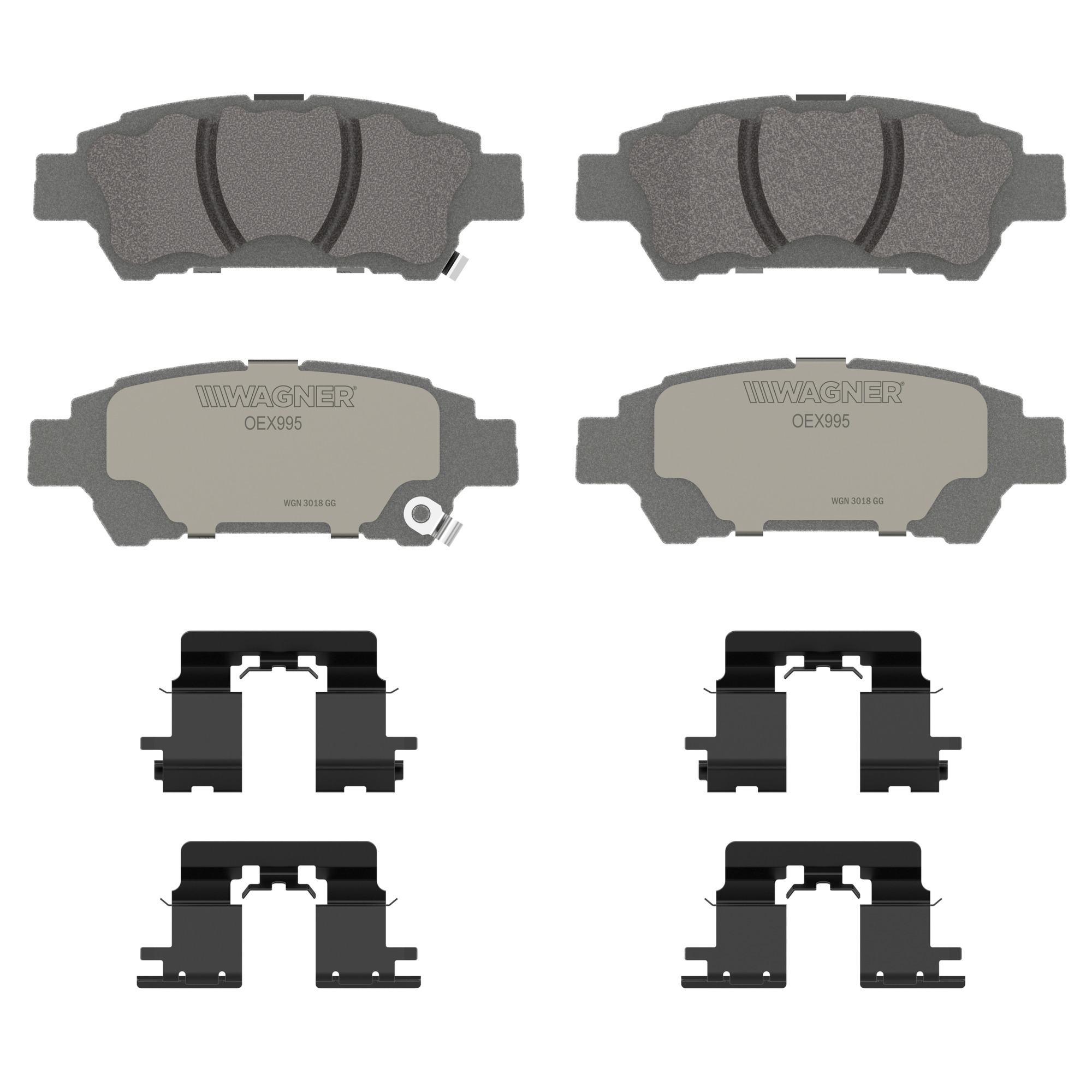 Disc Brake Pad Set Wagner Brake OEX995