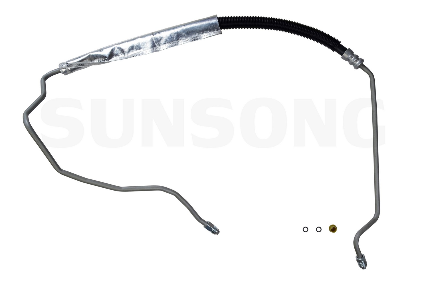 Power Steering Pressure Line Hose Assembly Sunsong 3401367