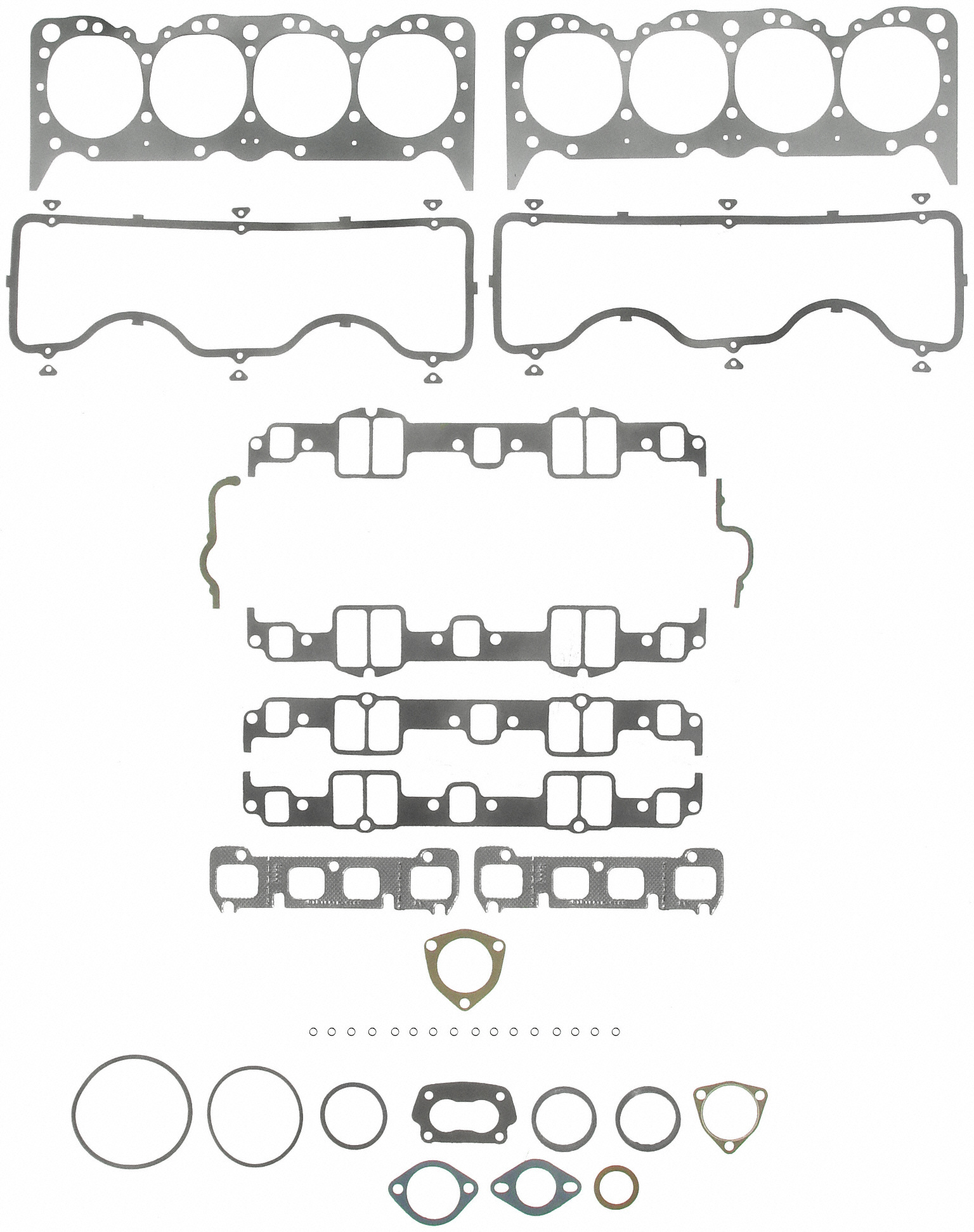 Engine Cylinder Head Gasket Set FEL-PRO HS 8007 PT-3