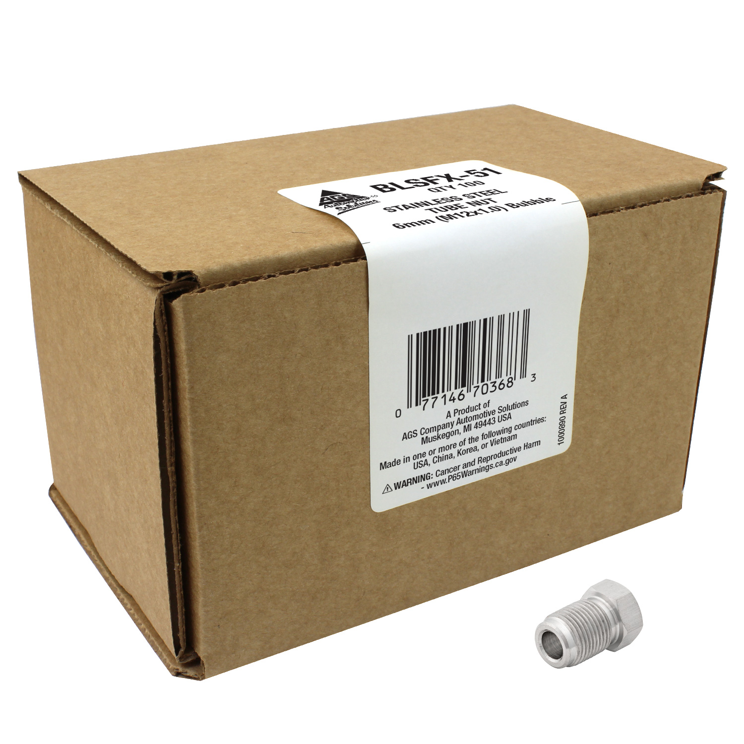 Tube Fitting AGS BLSFX-51