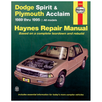Technical Specification Book Haynes 30060
