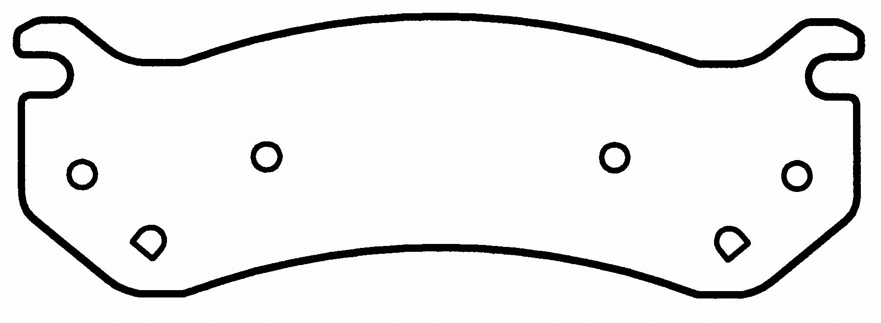 Disc Brake Pad Set Wagner Brake SX785