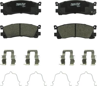 Disc Brake Pad Set Perfect Stop PC390