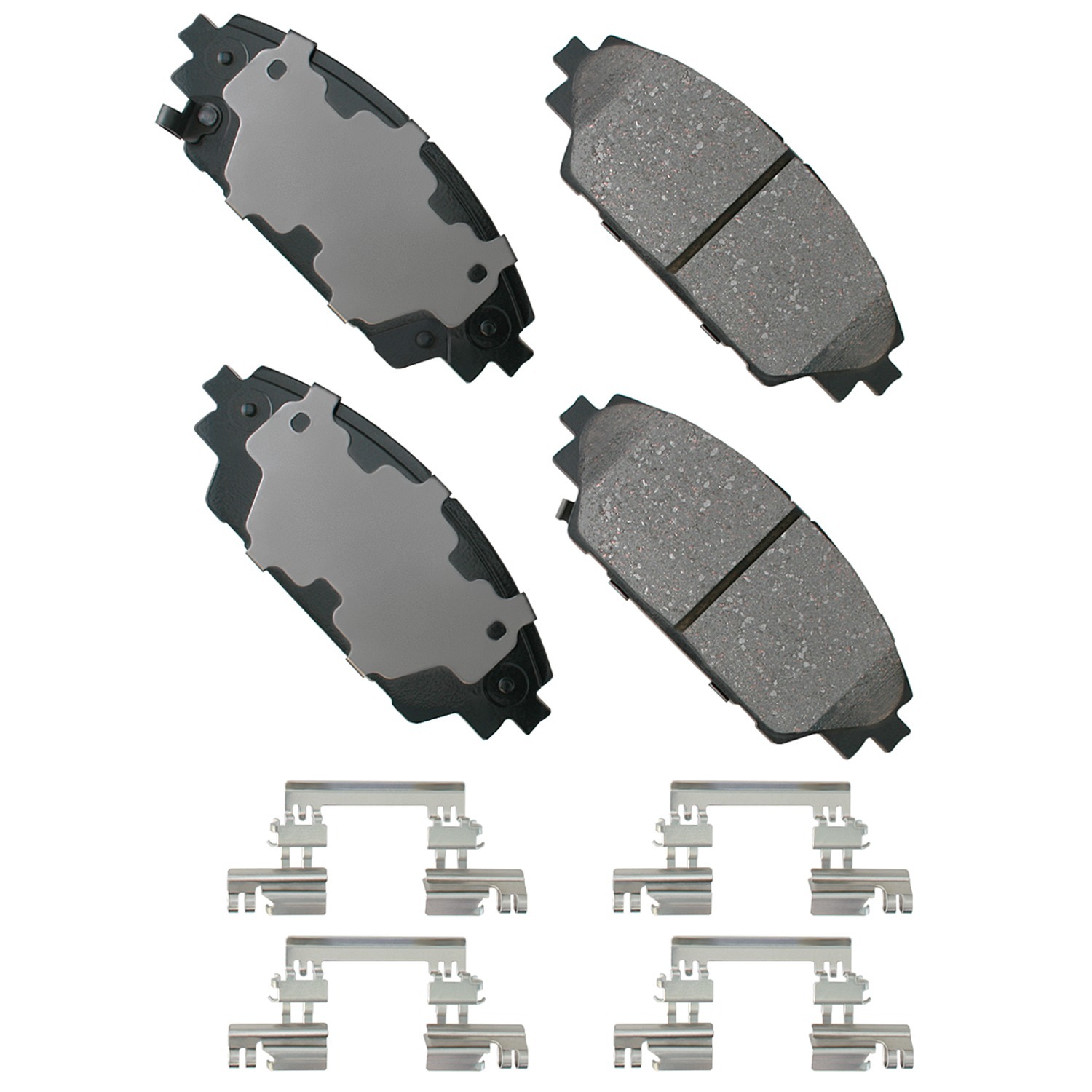 Disc Brake Pad Set Akebono ProACT ACT1728